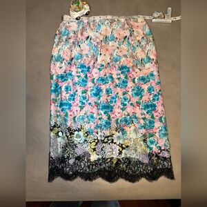 Nina Ricci Silk Skirt